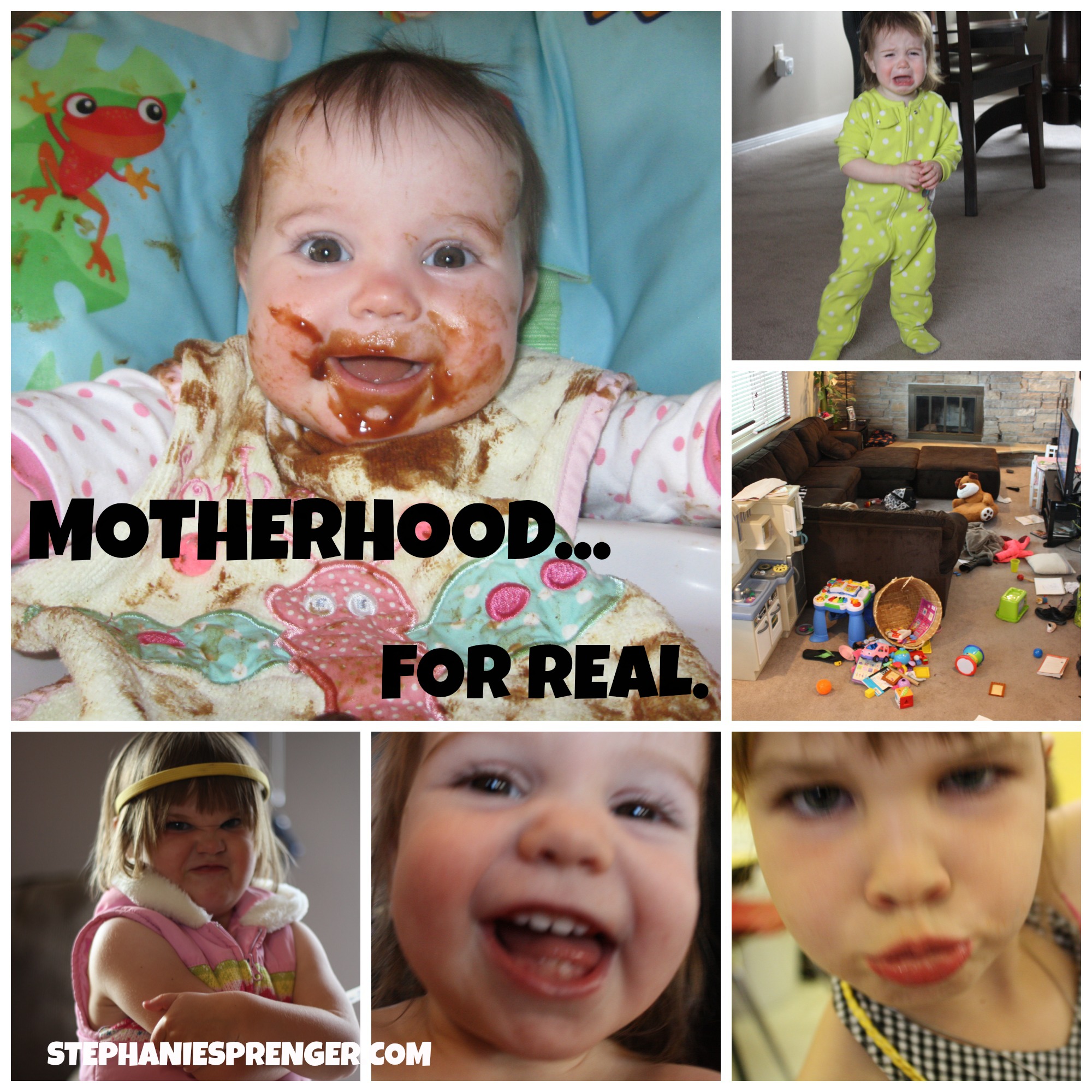 Motherhood is all of the things. 