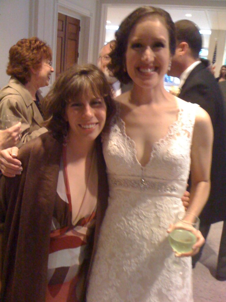 me and Jen- Jen's wedding